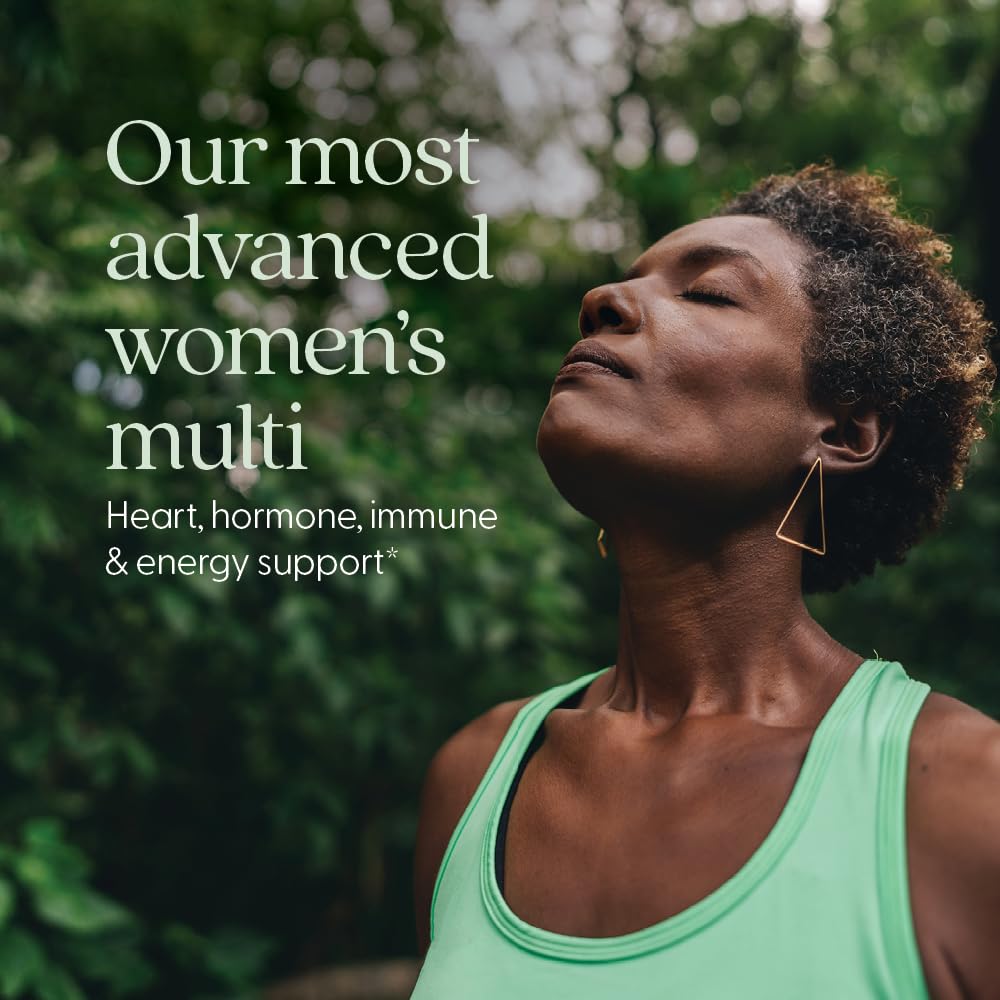 New Chapter Women's Multivitamin 40+ Advanced Formula for Heart, Hormone, Immune & Energy Support, Higher Levels of Whole-Food Fermented B Vitamins +D3, Made Organic Non-GMO Ingredients, Tablets, 192