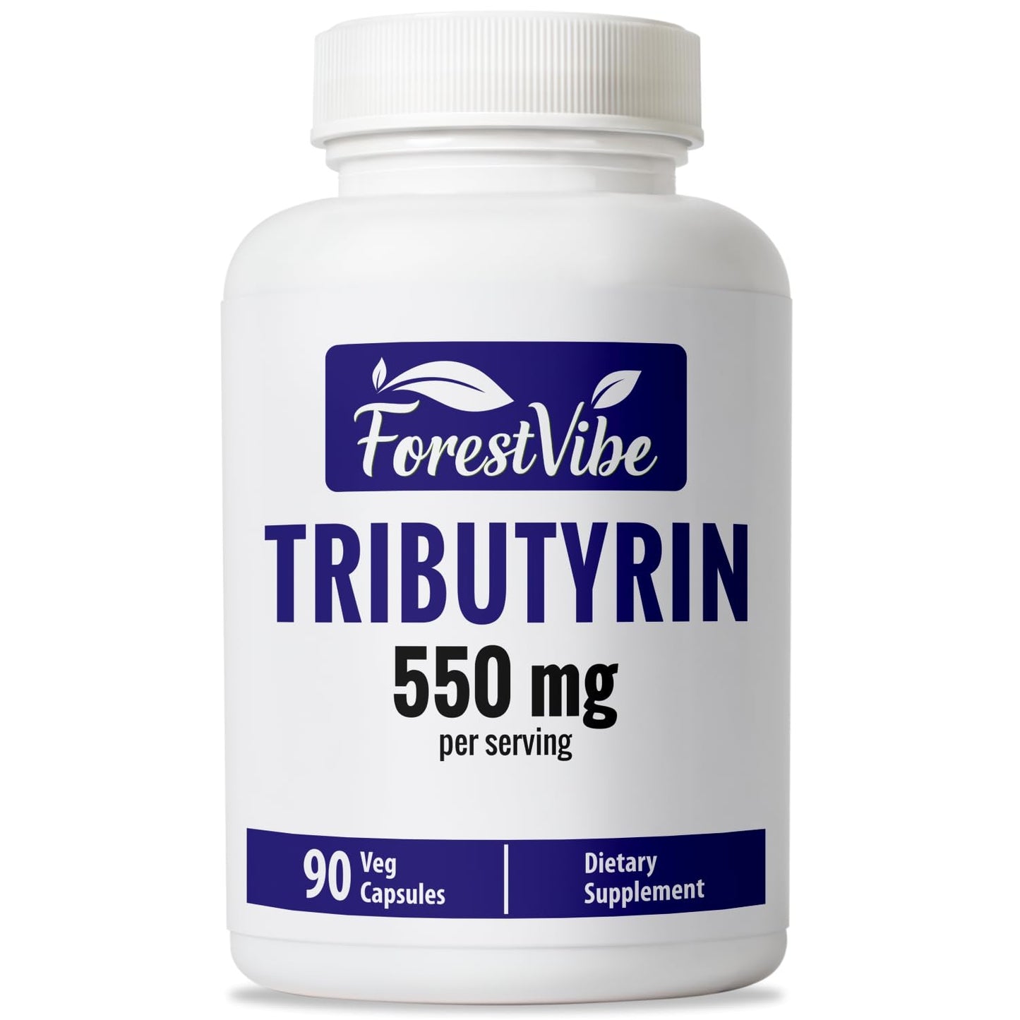 ForestVibe Tributyrin Supplement 550mg Capsule 90 Count