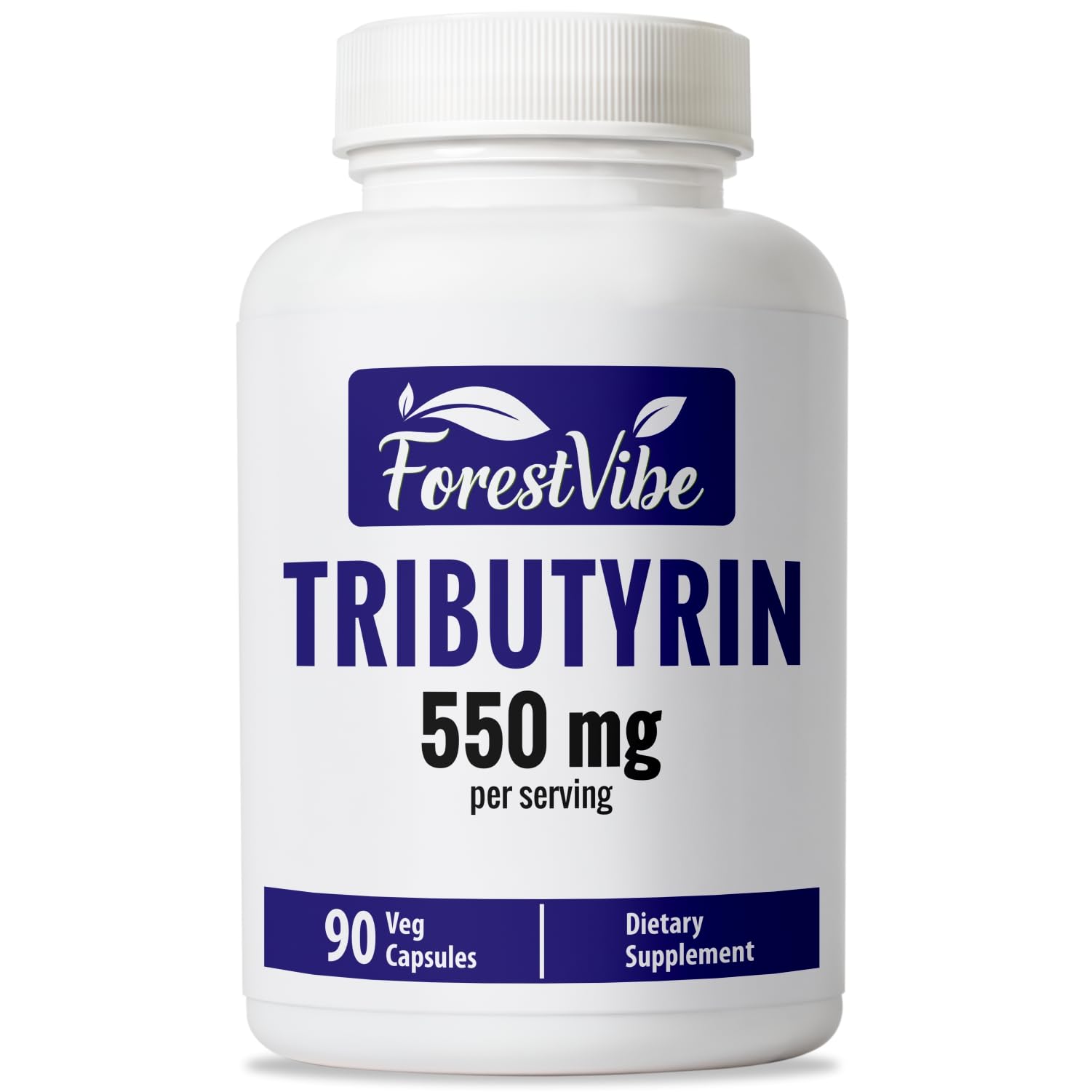 ForestVibe Tributyrin Supplement 550mg Capsule, 90 Capsules