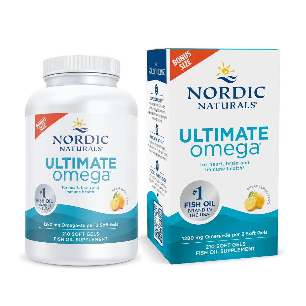 Nordic Naturals Ultimate Omega Softgels 210