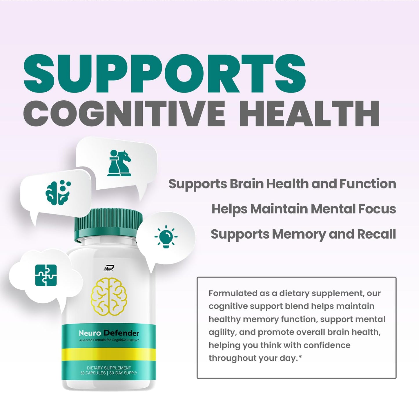 Indelo Neuro Defender Capsule 300 Count