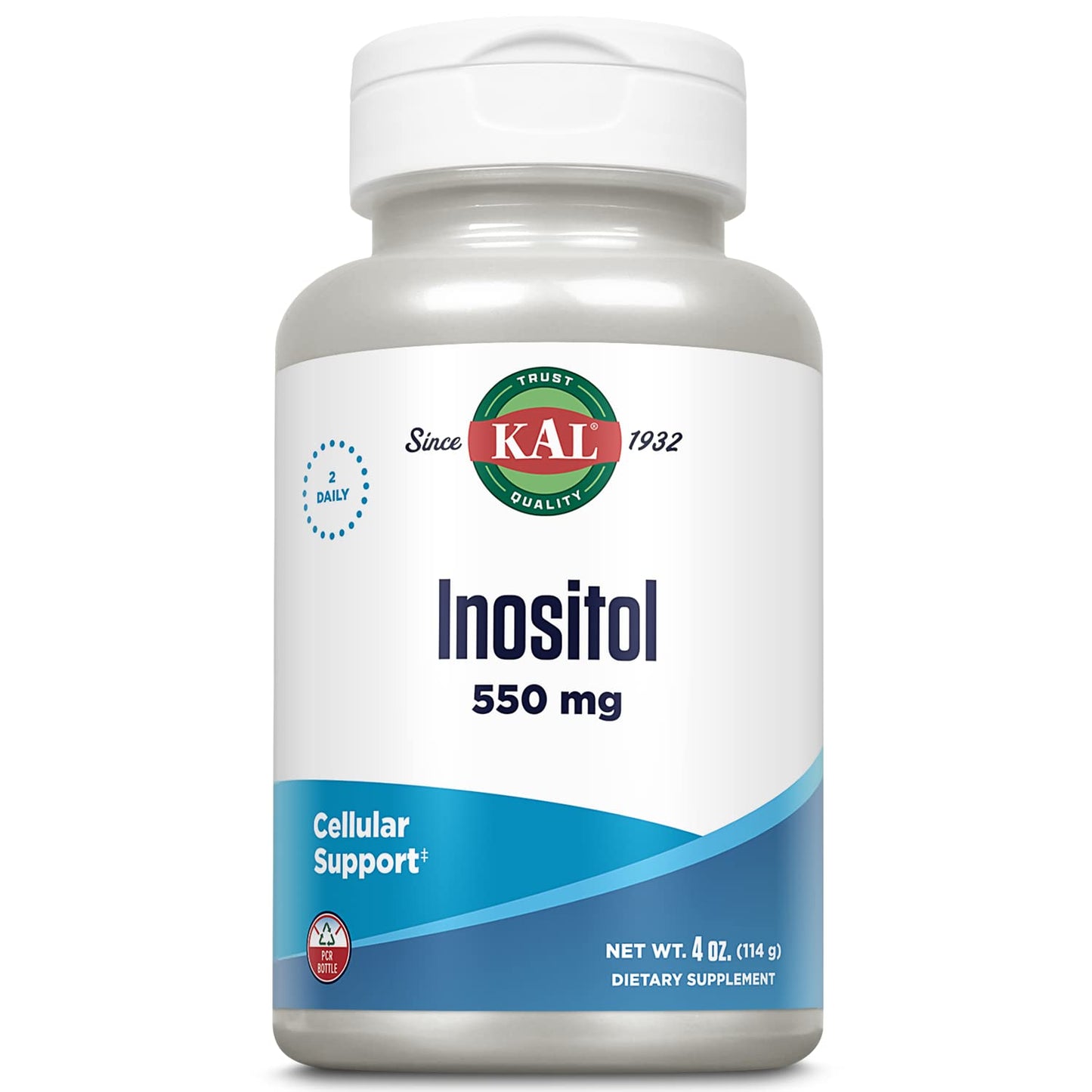 KAL Inositol Powder 550mg, 4 oz