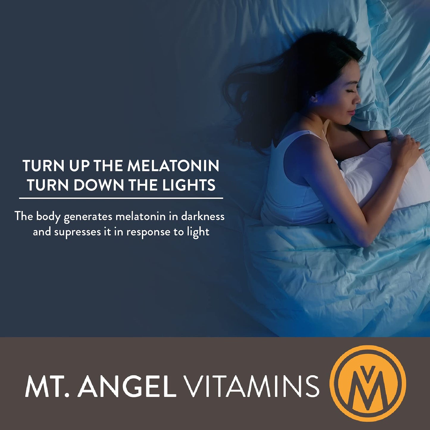 Mt. Angel Vitamins Wake/Sleep Dots Melatonin 1 mg Tablet, 120