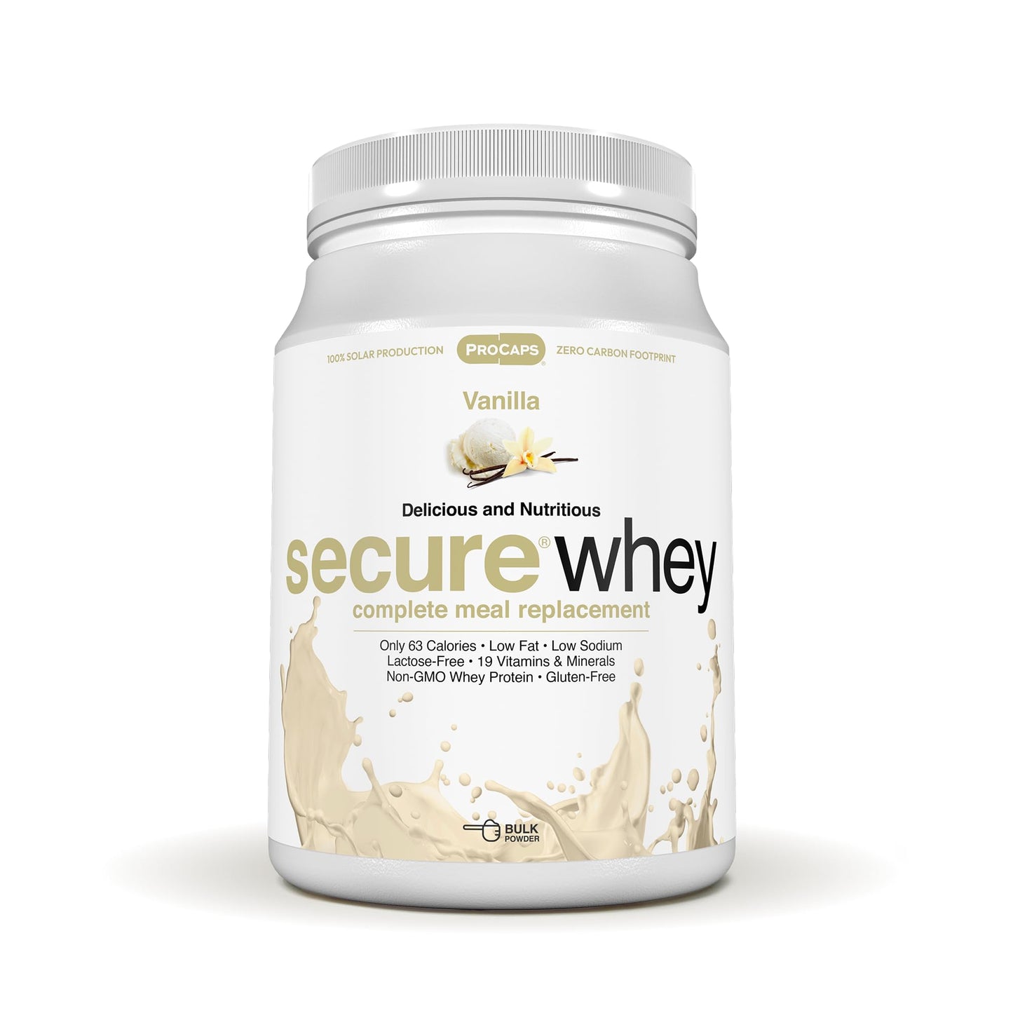 ANDREW LESSMAN Secure Whey Complete Meal Replacement Powder, 60 Servings