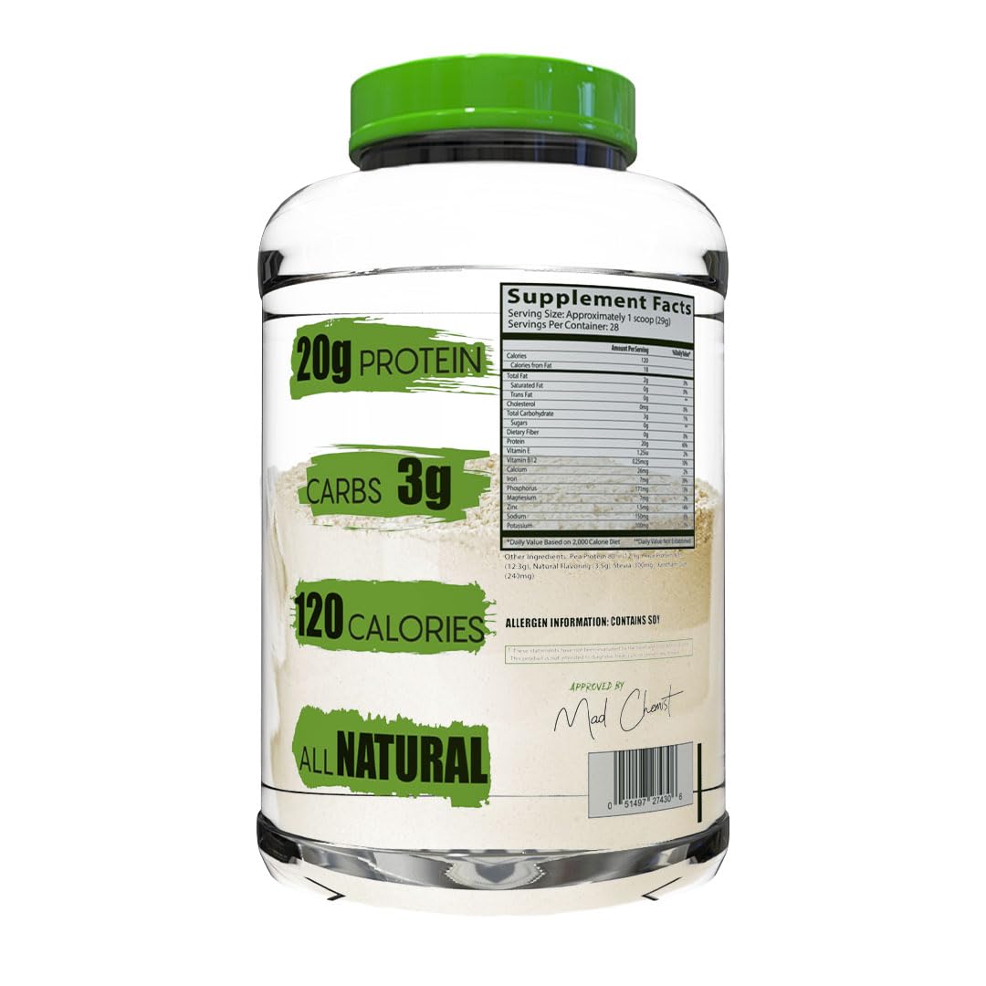 Insane Labz Mother Protein 28.9 Servings Vanilla Latte Pea Protein Powder