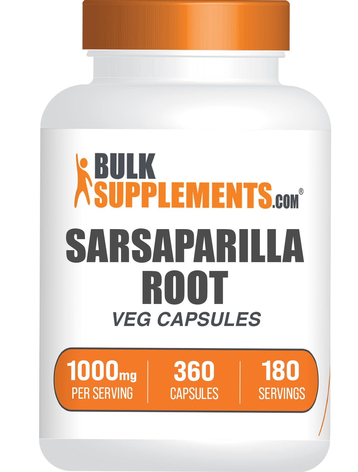 BulkSupplements Sarsaparilla Root Extract Capsules 360