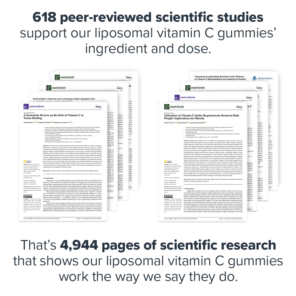 LEGION Liposomal Vitamin C Gummy, 60 Gummies