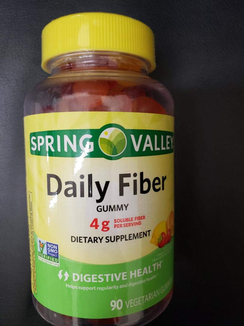 Spring Valley Daily Fiber 4 G Gummies, 90 Count