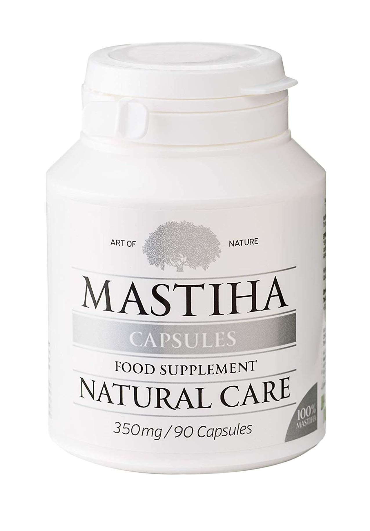ART OF NATURE MASTIHA Greek Chios 100% Mastic 350mg Capsules, 90 Count