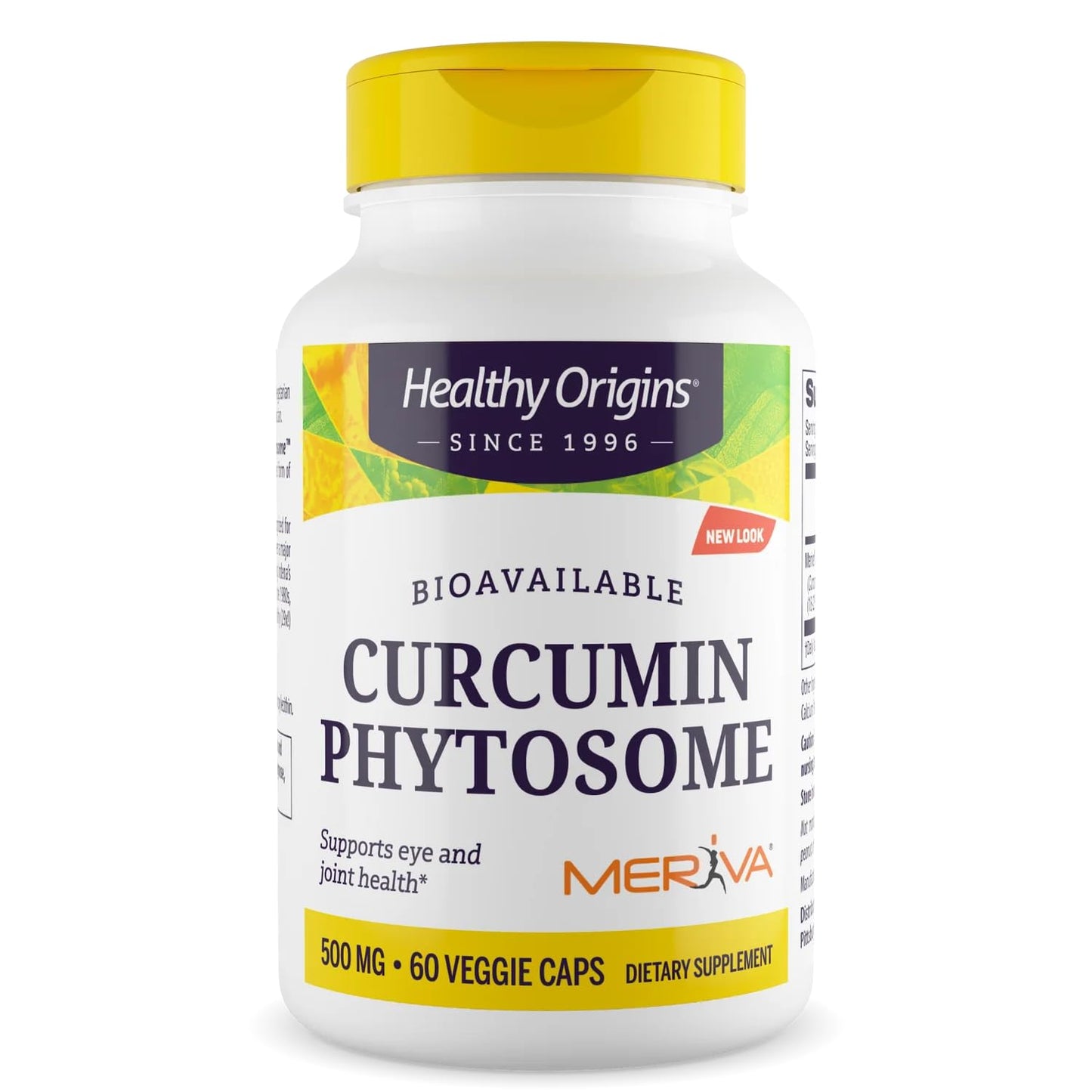 Healthy Origins Curcumin Phytosome 500 mg, 60 Capsules
