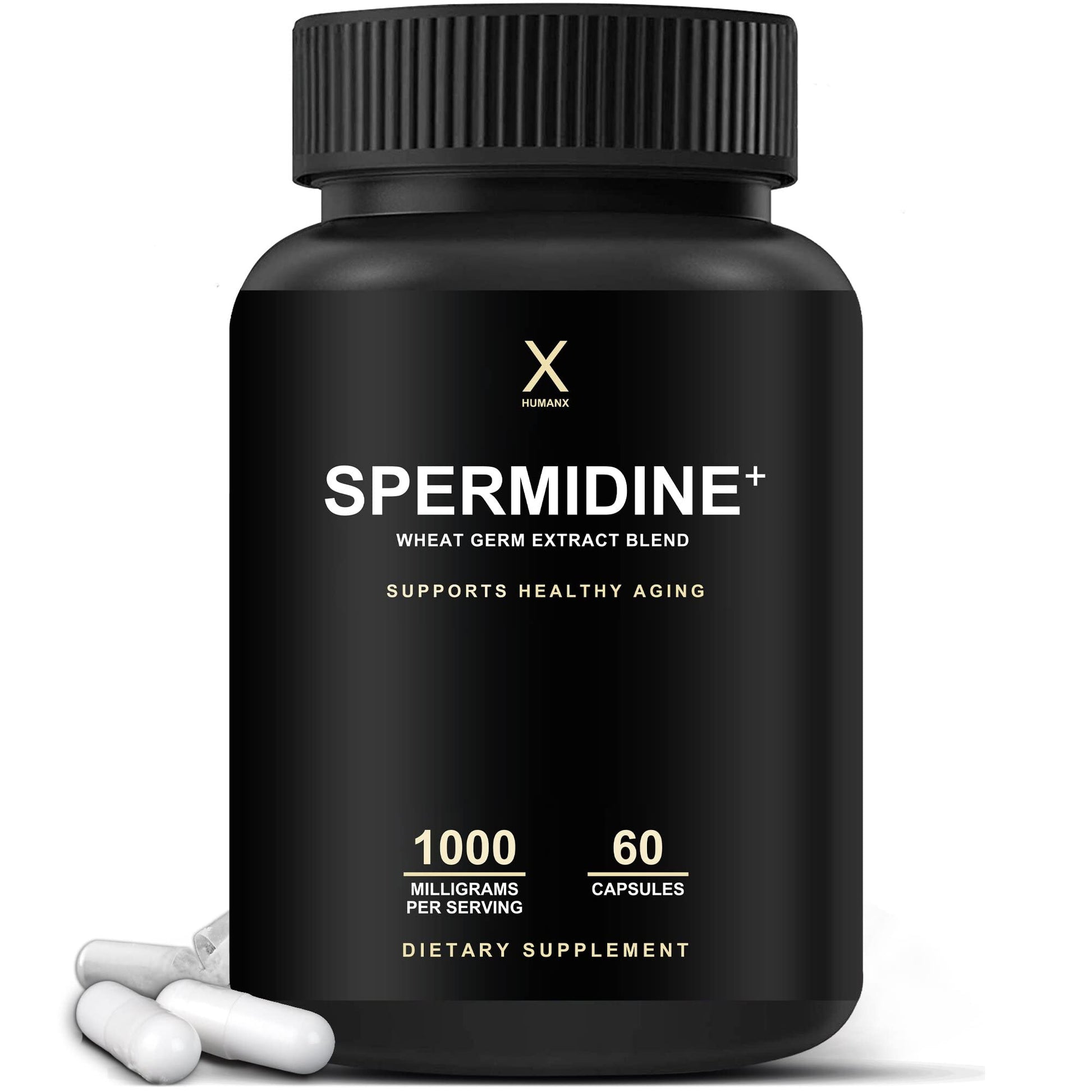 HUMANX Spermidine+ Capsules, 60 Count