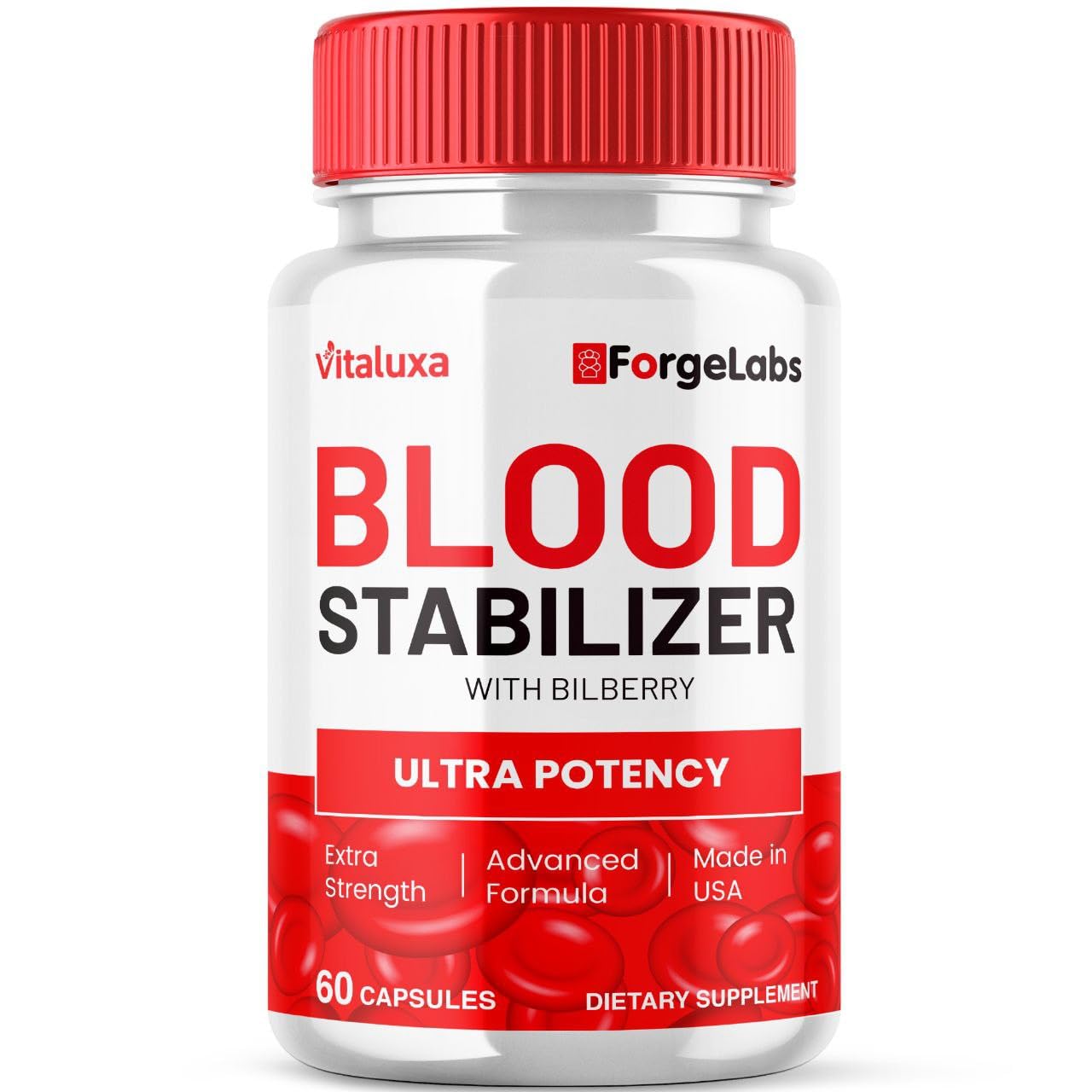 Vitaluxa Blood Stabilizer Capsules, 60 Count