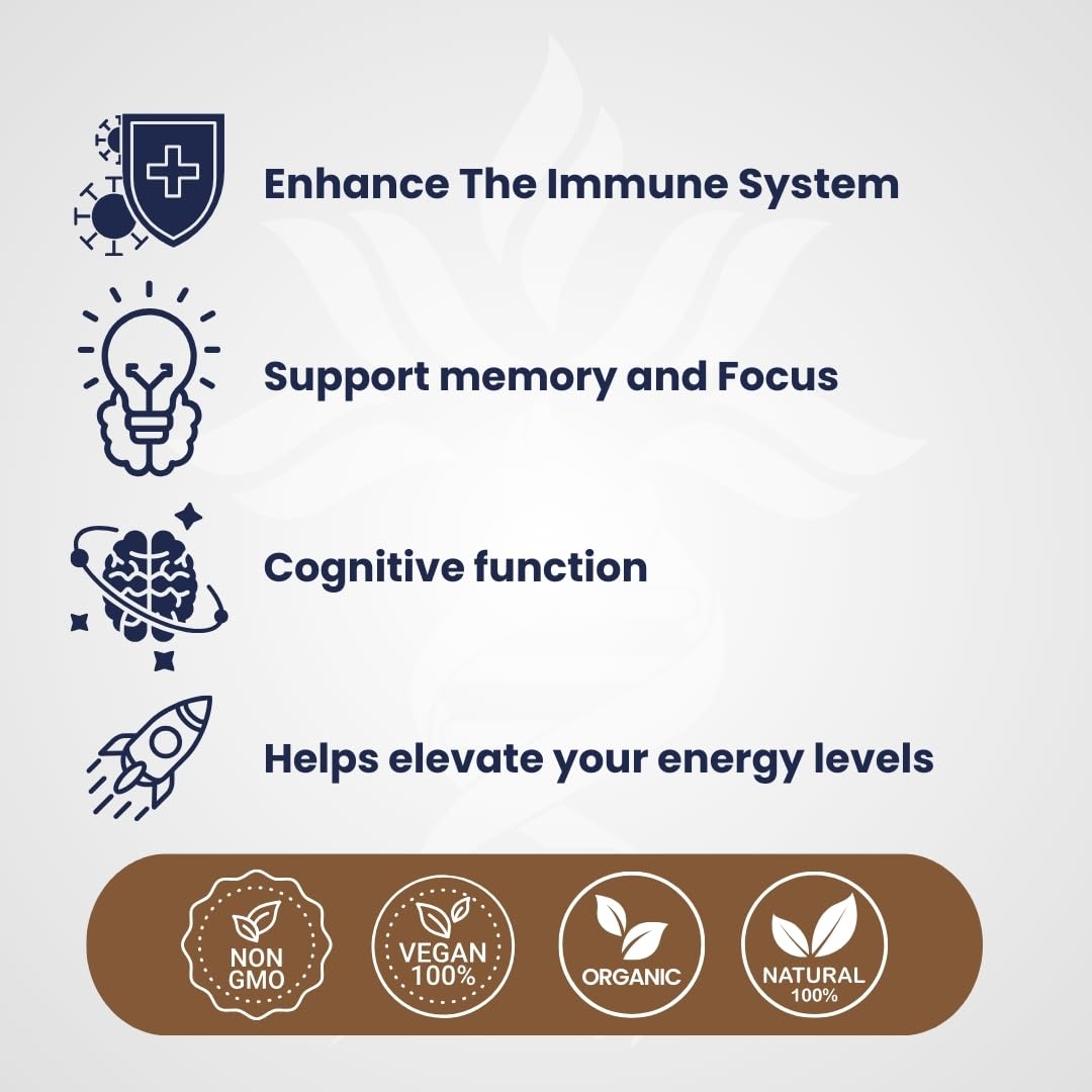 AZ BIOTECH Super Mushrooms Extract Capsules, 90 Count