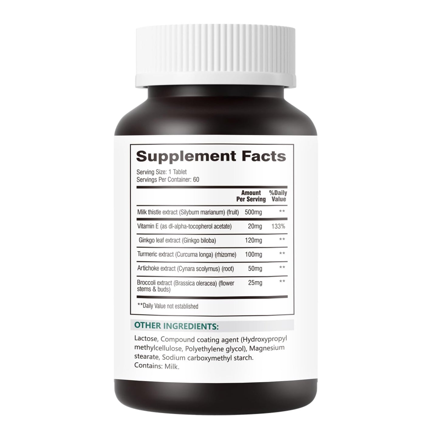 Generic Liver Health Supplement Tablet 60 Count