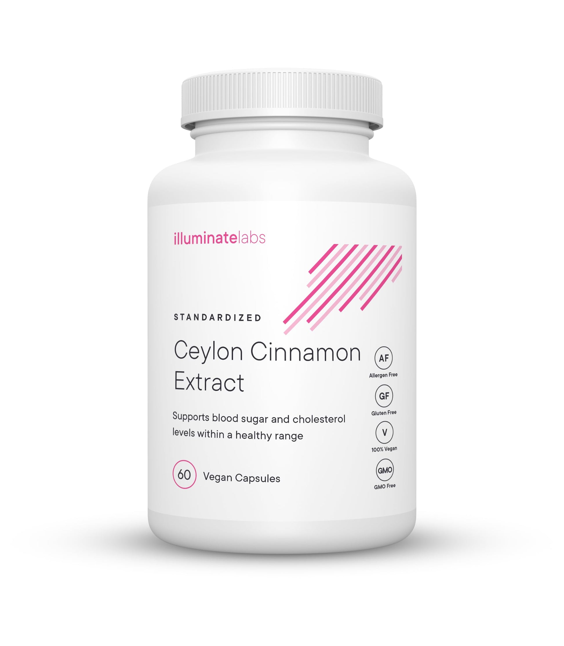 Illuminate Labs Ceylon Cinnamon Extract Capsules, 60 Count