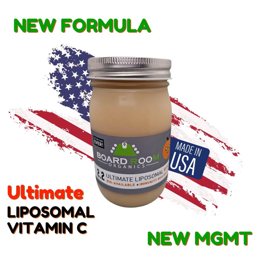 Board Room Organics Ultimate Liposomal Vitamin C Capsule, 16 Capsules