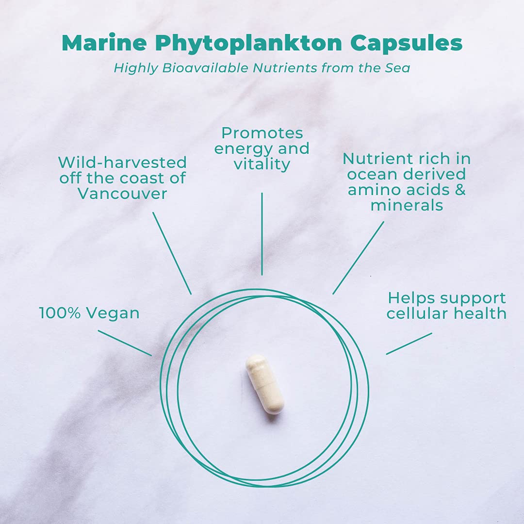 Vegan Life Nutrition Marine Phytoplankton 30 Capsules