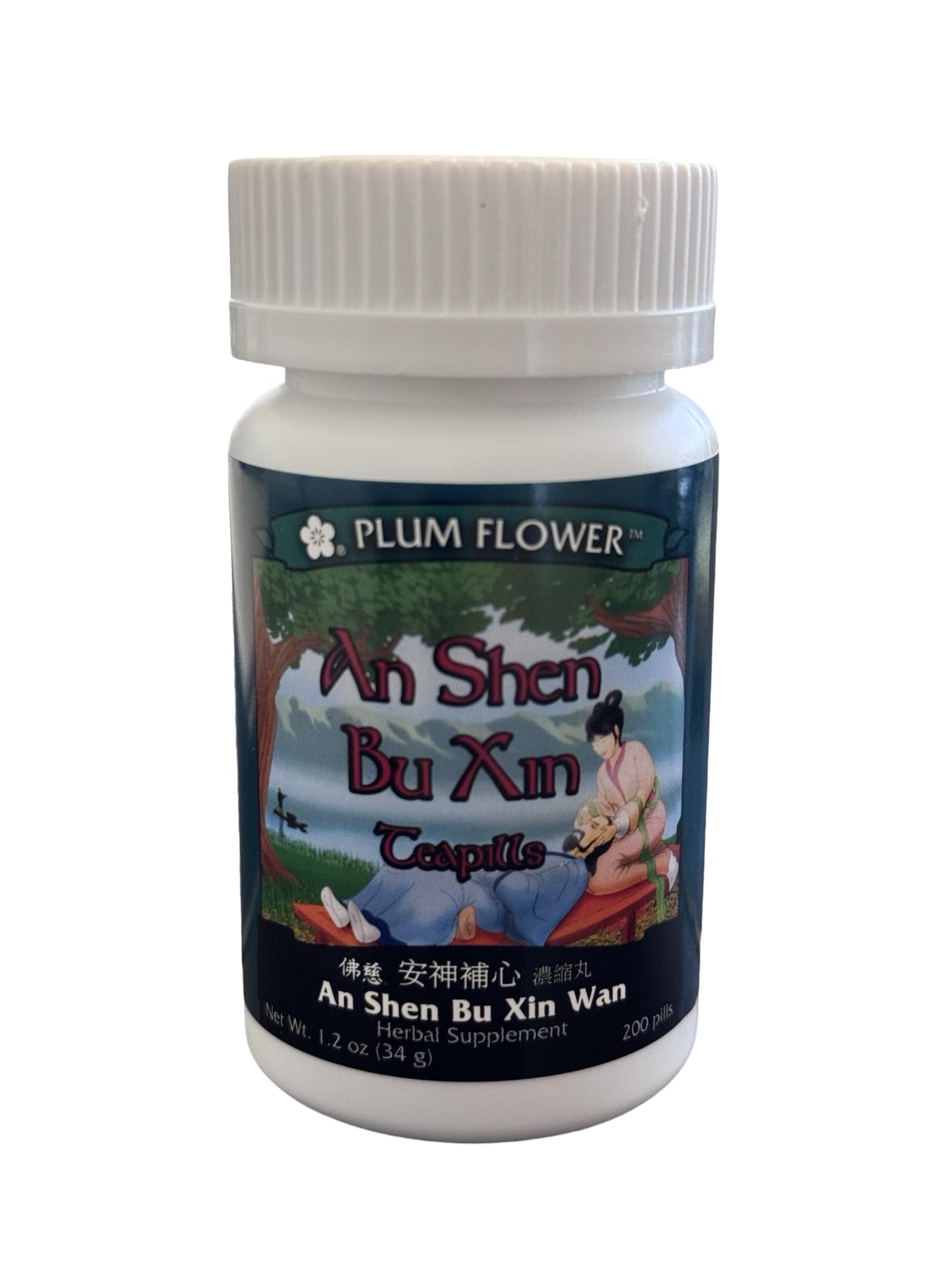 Plum Flower An Shen Bu Xin Wan Tablet 1 Count