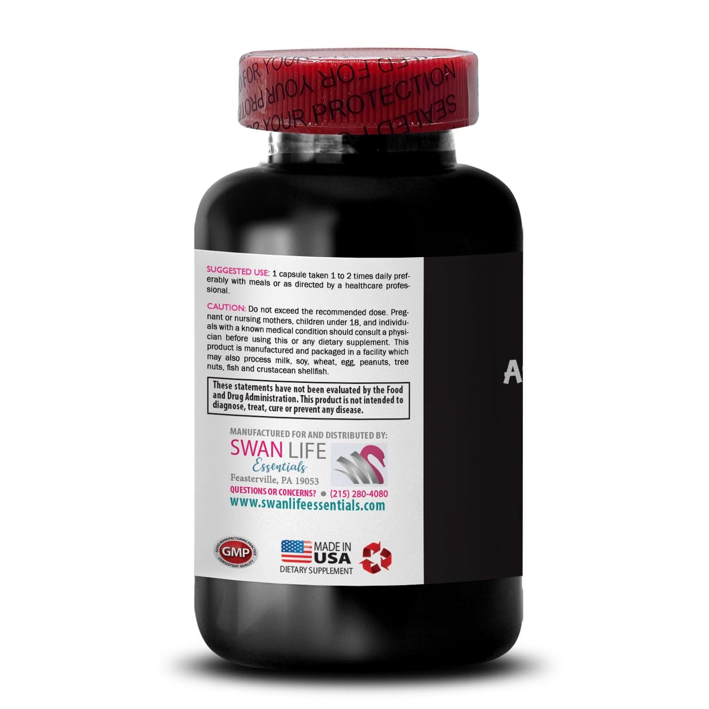 SWAN LIFE ESSENTIALS Acai Berry Extract 60 Capsules