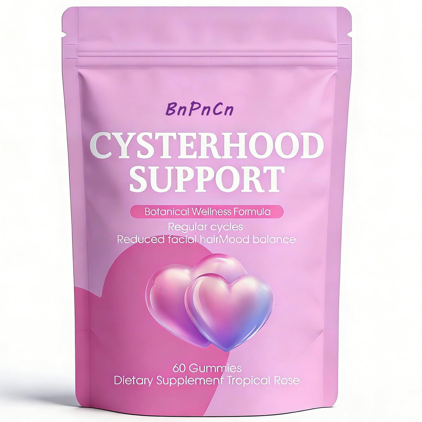 BnPnCn Cysterhood Support Gummies, 60 Gummies