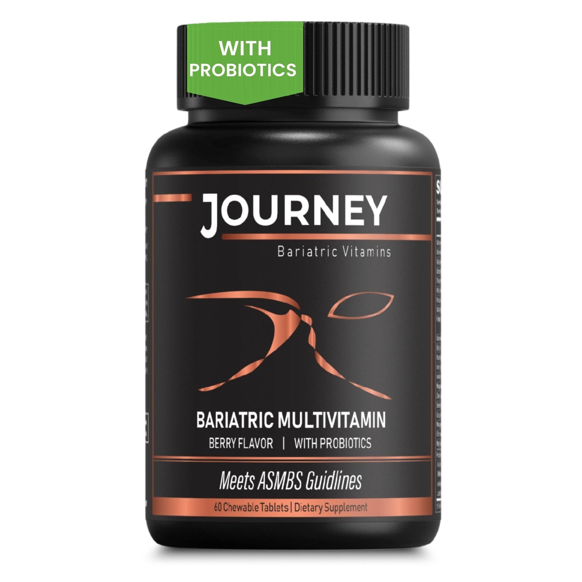 Journey Bariatric Vitamins Bariatric Multivitamin with Probiotics & Iron Chewable 60 Count