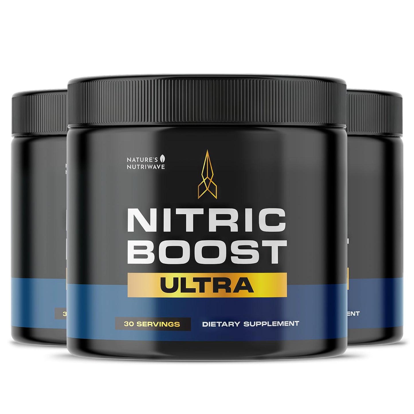 Nature’s NutriWave Nitric Boost Ultra Powder, 21.6 oz