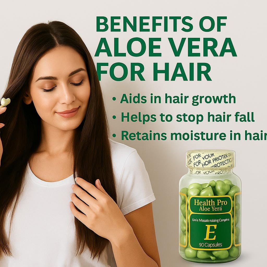 NCB NCB TECHNOLOGY Nu Health Aloe Vera Moisture Complex Vitamin E Oil for Skin Softgel 201