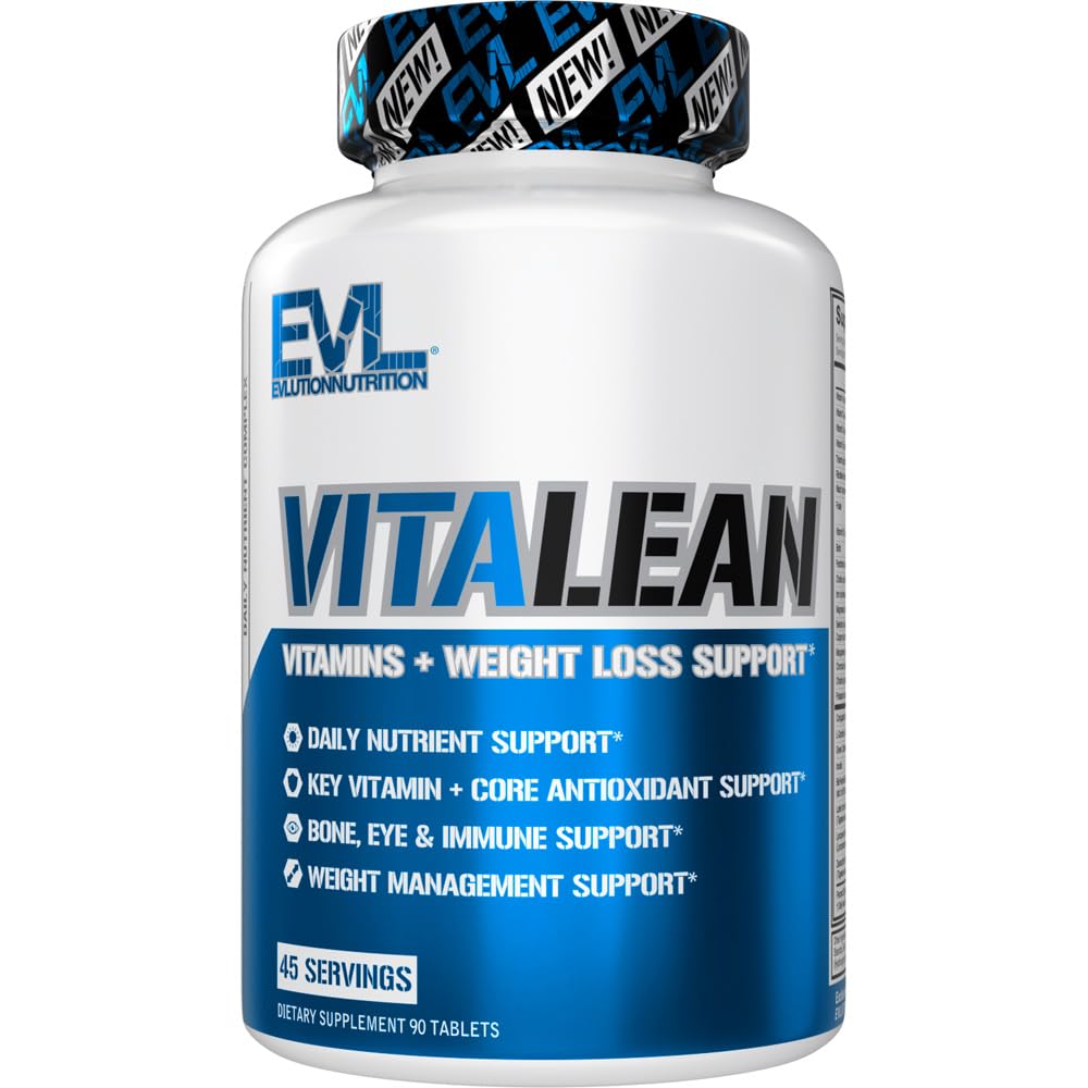 Evlution VitaLean Vitamins + Weight Loss Support Tablet, 90 Tablets