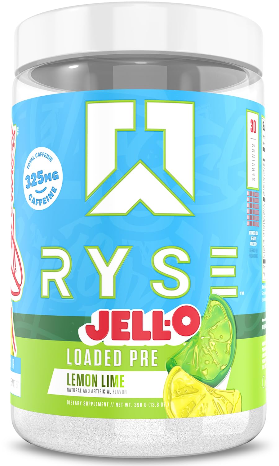 RYSE Up Supplements Loaded Pre Workout Powder, 15.3 Ounce