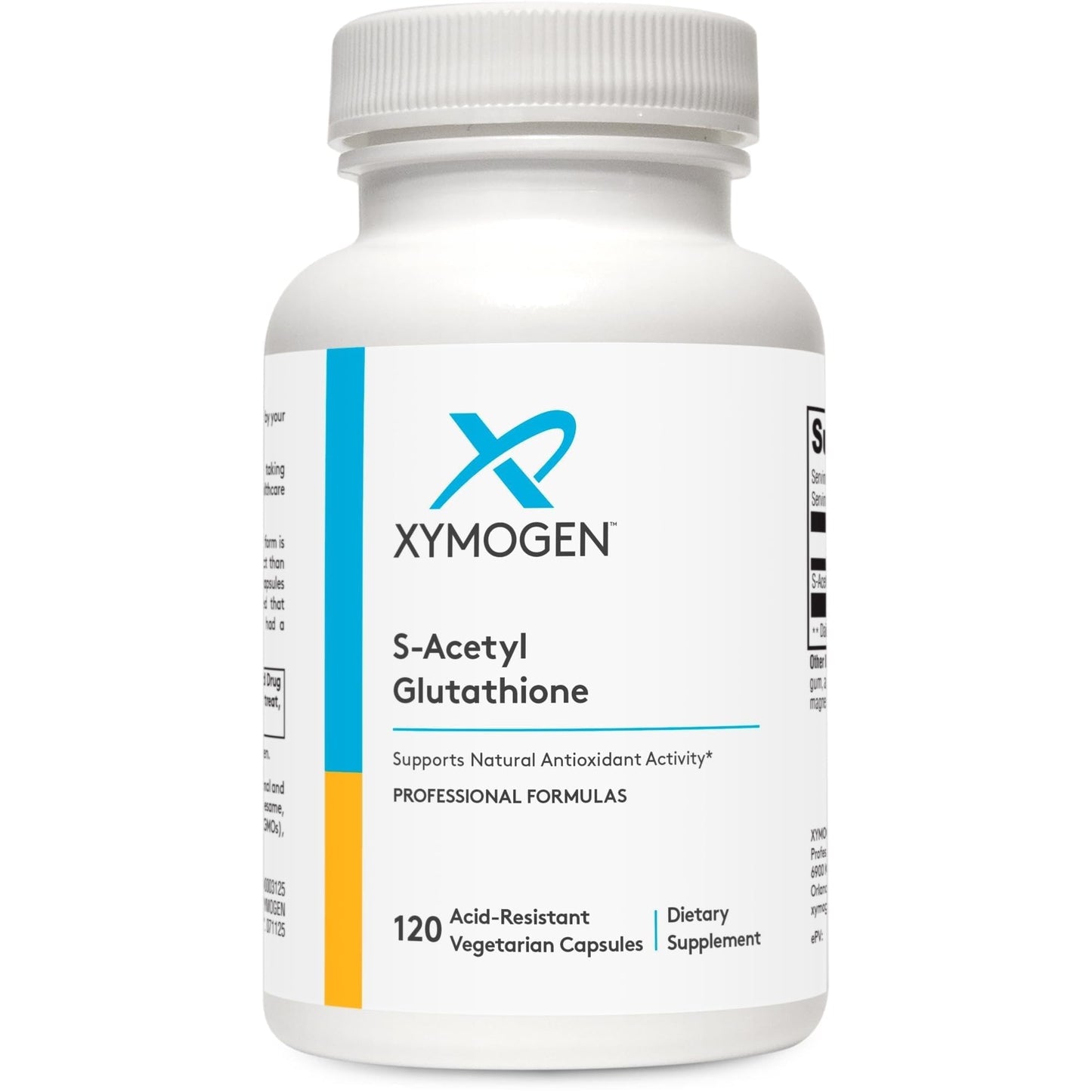 XYMOGEN S-Acetyl Glutathione Capsule 120 Count