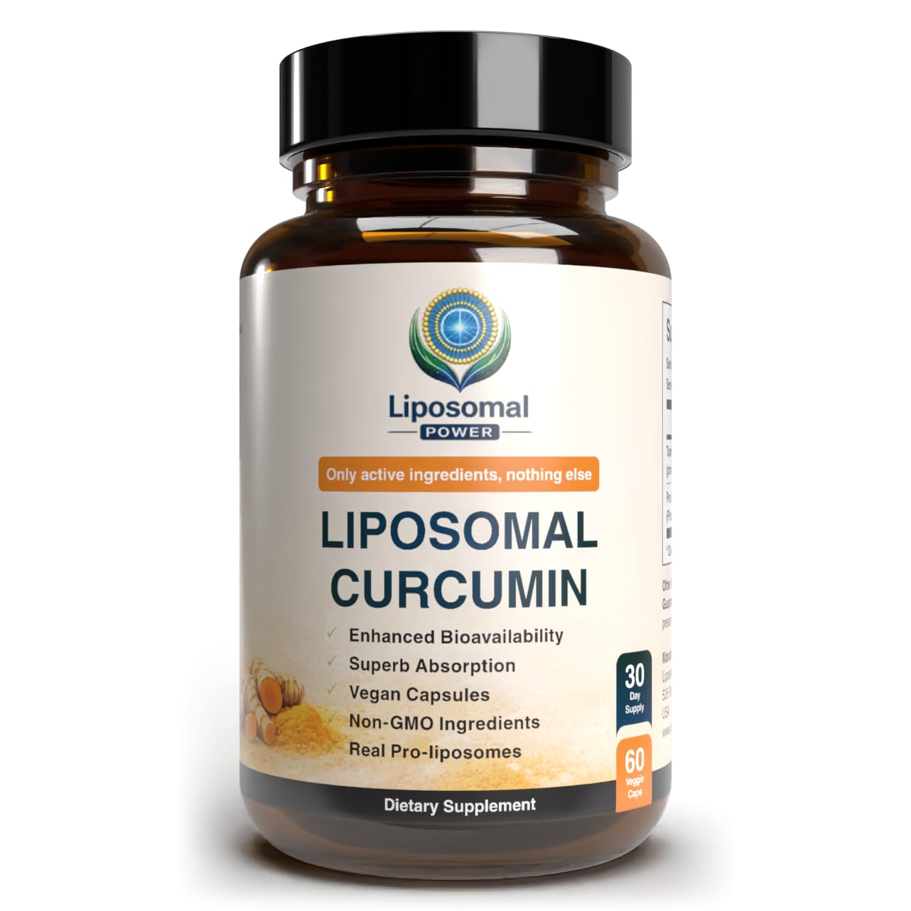 Generic Liposomal Curcumin/Turmeric Capsules 60 Capsules