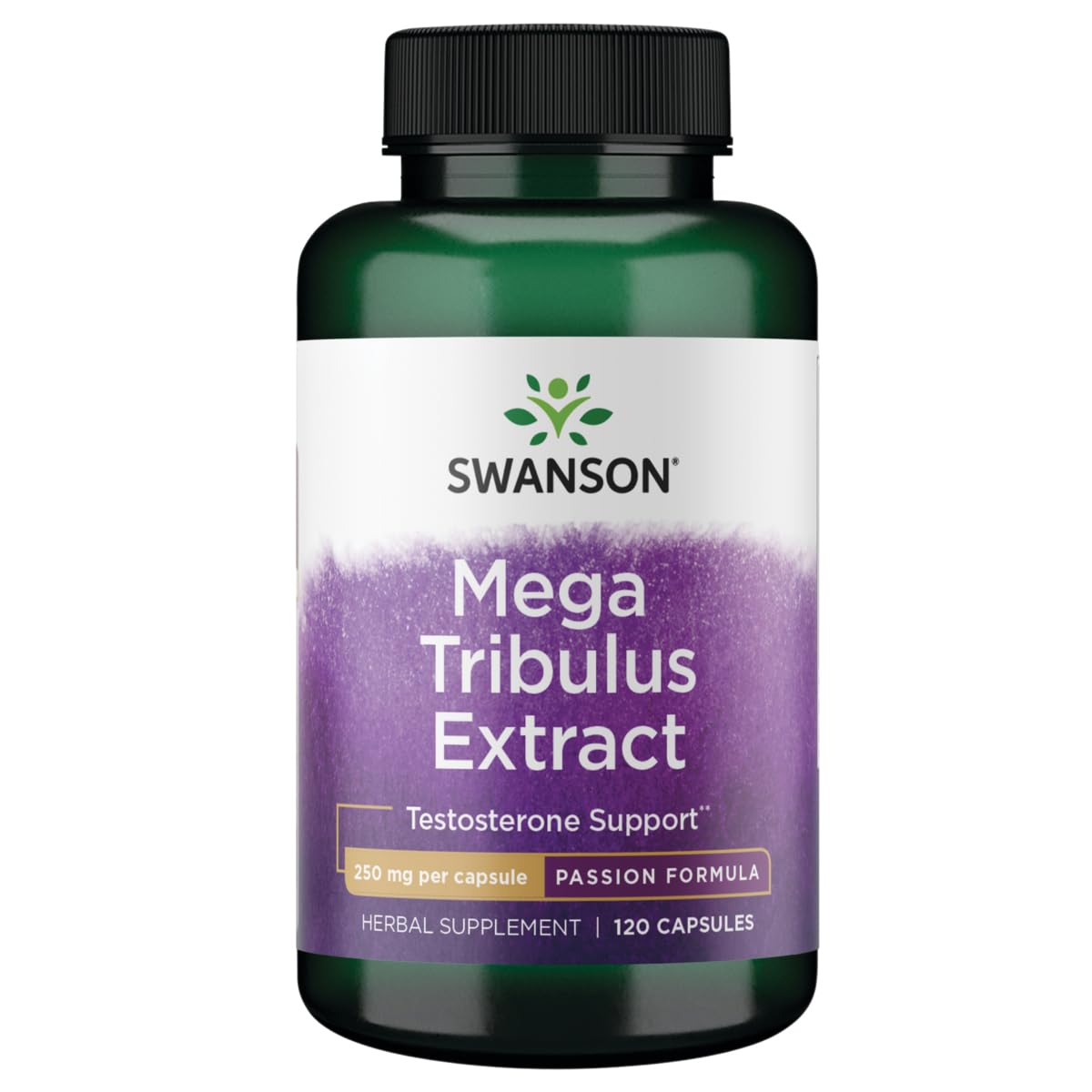 Swanson Mega Tribulus Extract 250 mg Capsules 120 Count