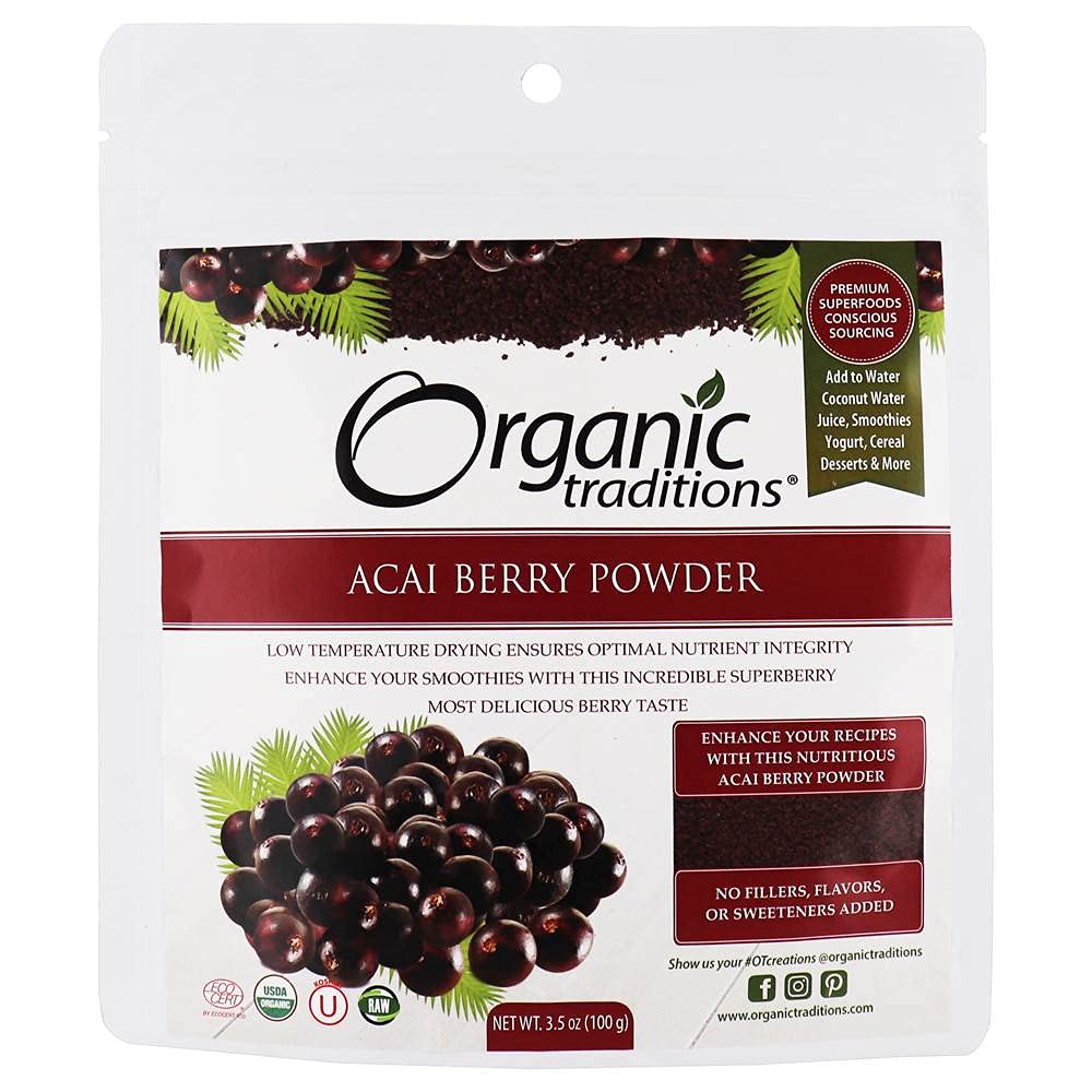 Organic Traditions Acai Berry Powder 1