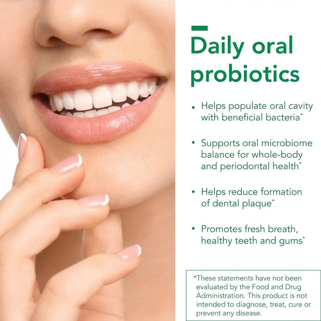 Fitness InspireWays ProDentim Advanced Oral Health Probiotics Capsules 60 Count