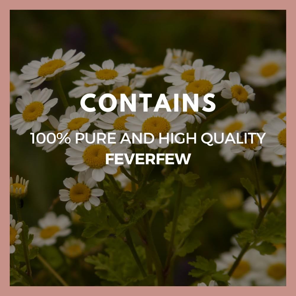 Remedy’s Nutrition Feverfew 1000 mg Capsules, 60 Count