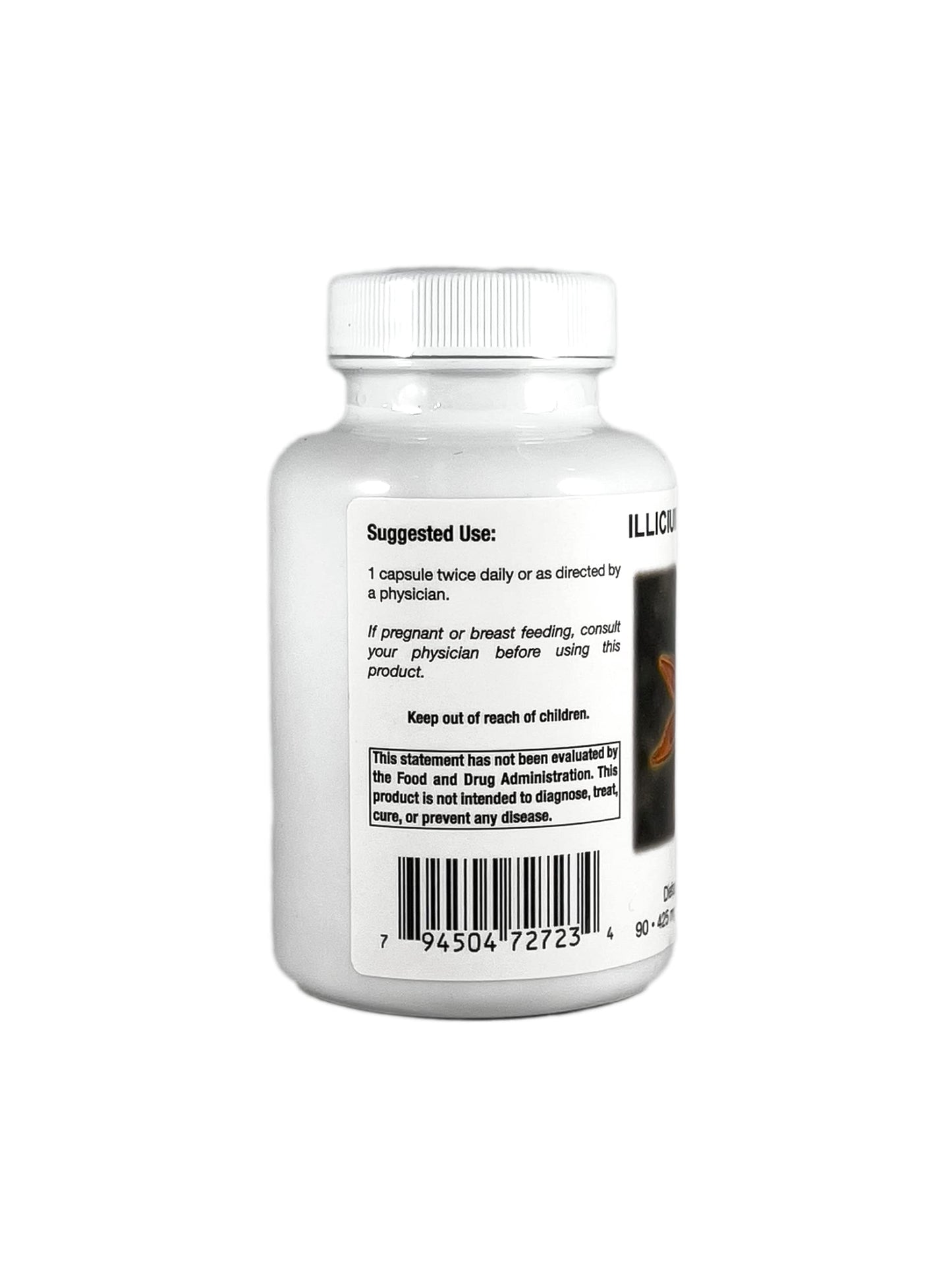 Supreme Nutrition Products Illicium Supreme Pure Star Anise Capsules, 180 Capsules