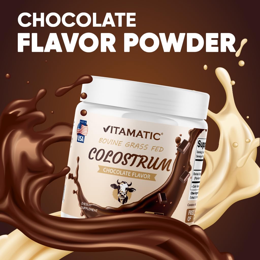 Vitamatic Bovine Colostrum Powder 2.32 Ounce