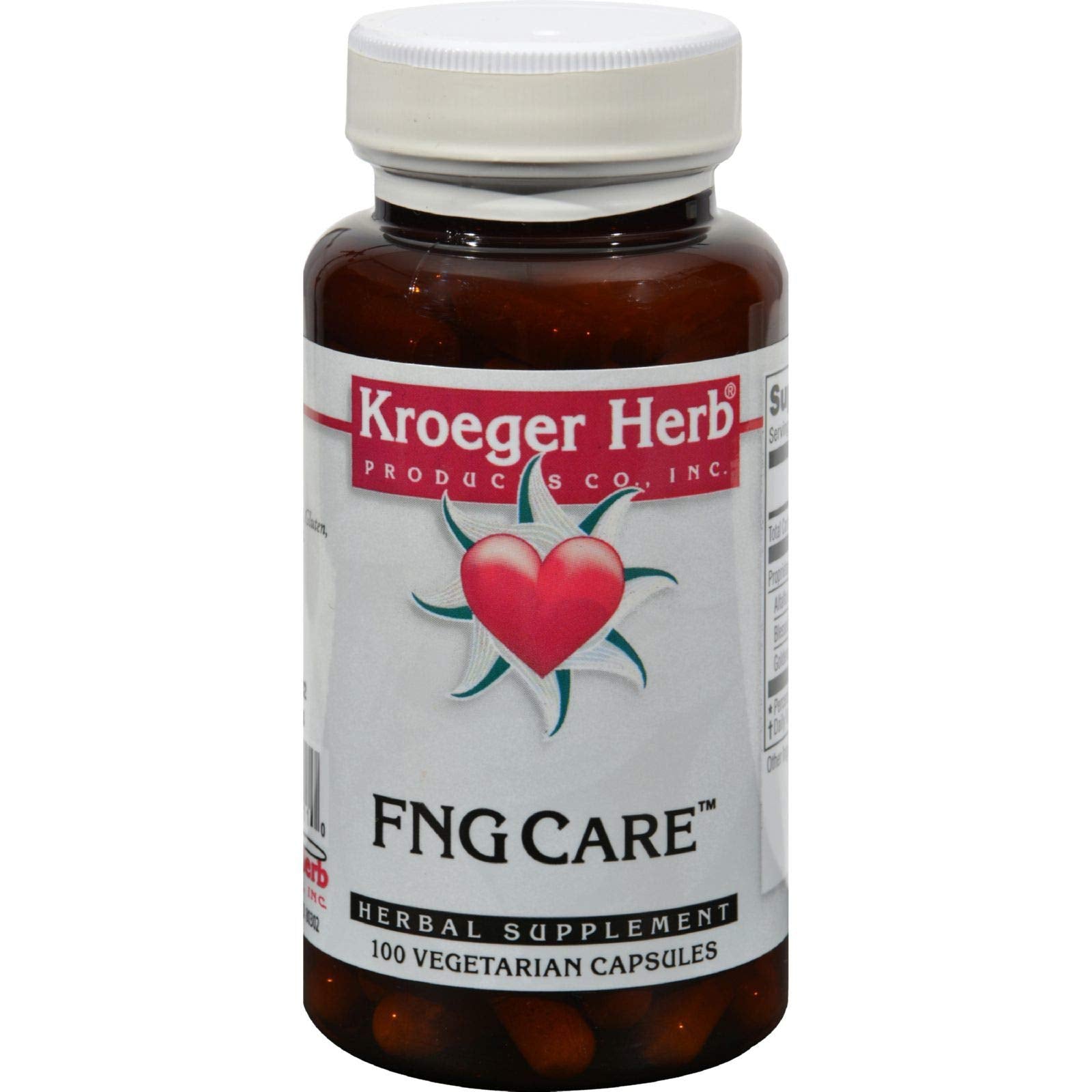 Kroeger Herb Products HERB FNG Care Capsules, 100
