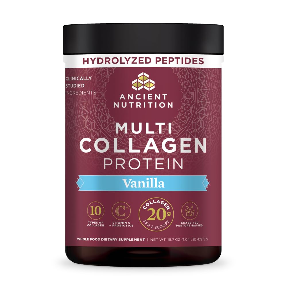 Ancient Nutrition Hydrolyzed Multi Collagen Peptides Powder 16.7