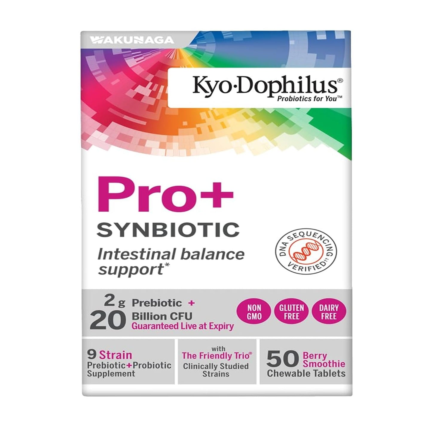 Kyo-Dophilus Pro + Synbiotic Tablet, 50 Tablets