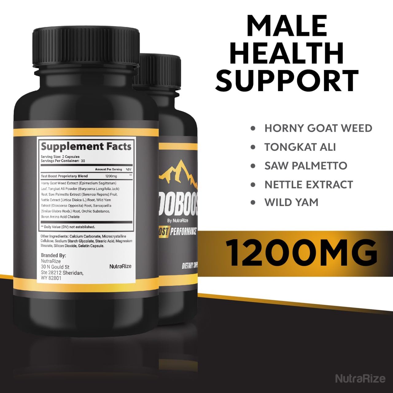 NutraRize Endoboost for Men Capsules, 60 Count