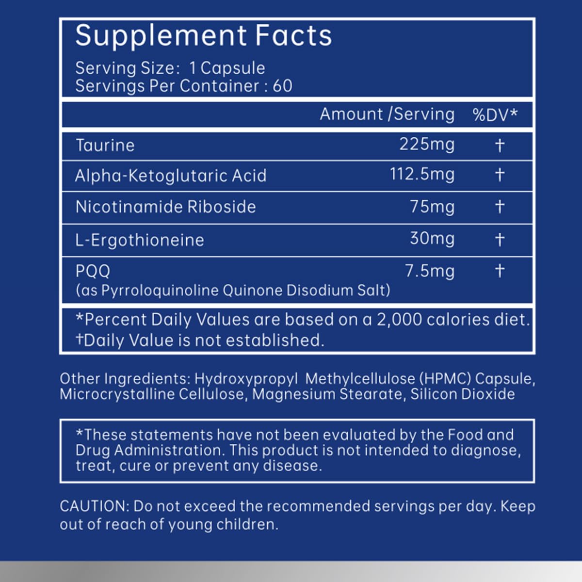 joyable by VitaSol Wellness Male Youth Complex – Cellular Energy & Healthy Aging Support Supplement with NR, PQQ & Ergothioneine, 60 Capsules