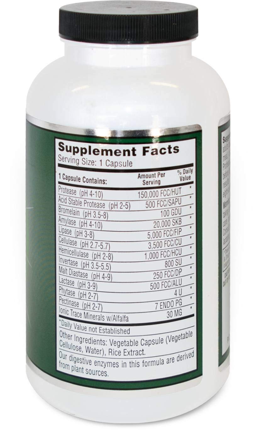 Allegany Nutrition Digestive Enzymes HP Capsules 270