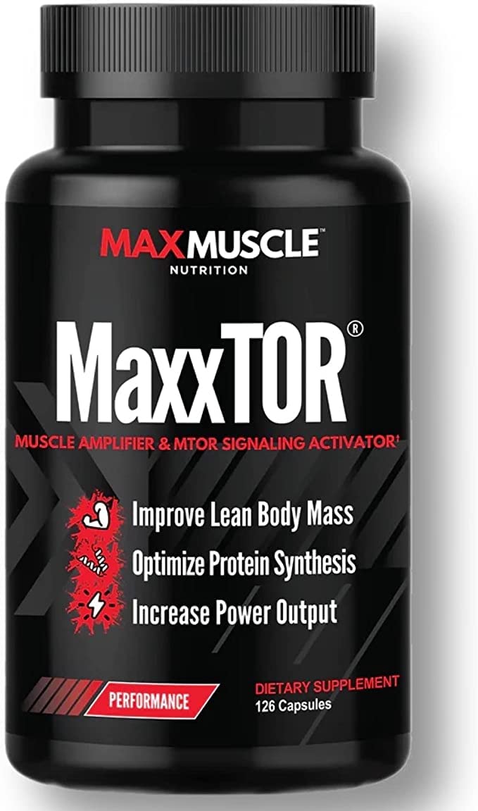 Max Muscle MaxxTOR Muscle Amplifier Capsule, 126 Capsules