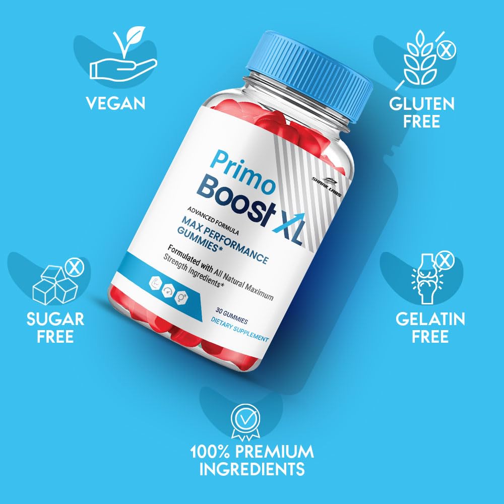 Shark Labs Primo Boost XL Gummies 30 Count