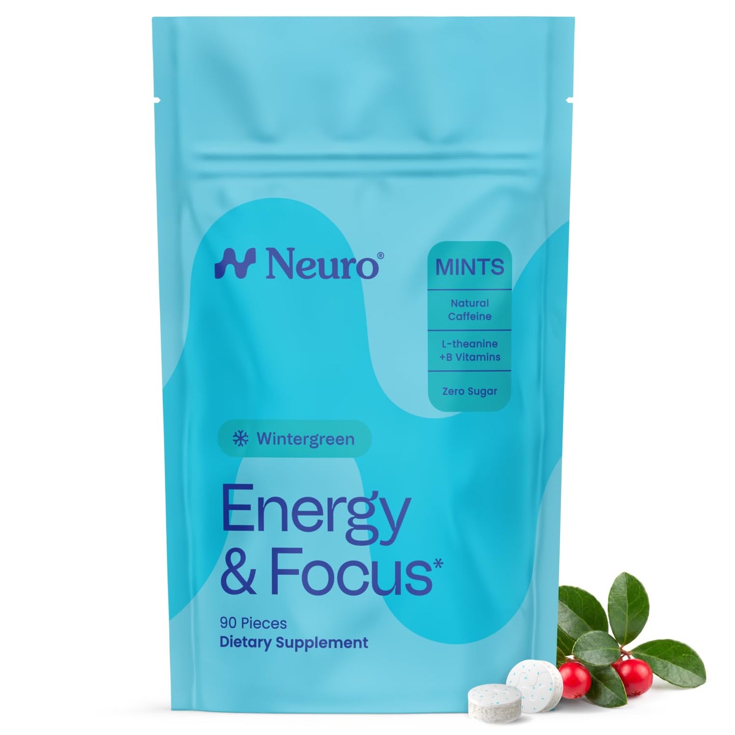 Neuro Energy & Focus Mints Chewable, 90 ct