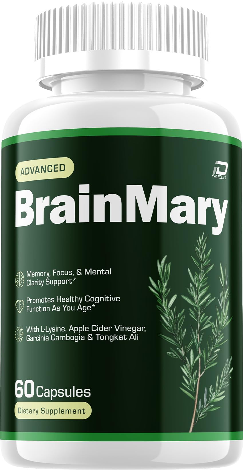 Indelo Brainmary Capsules 60 Count