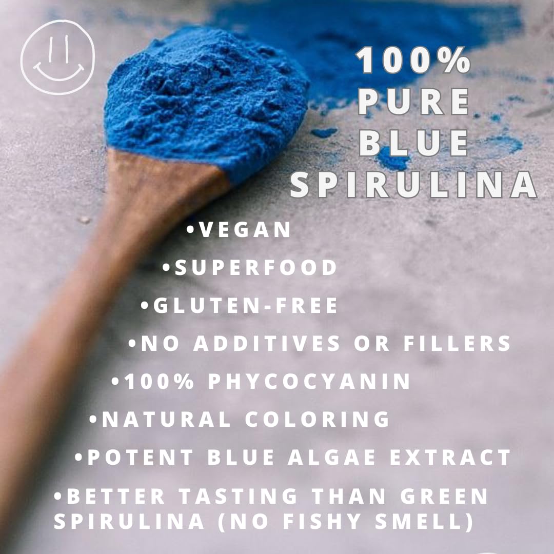 Generic Organic Blue Spirulina Powder 16 oz