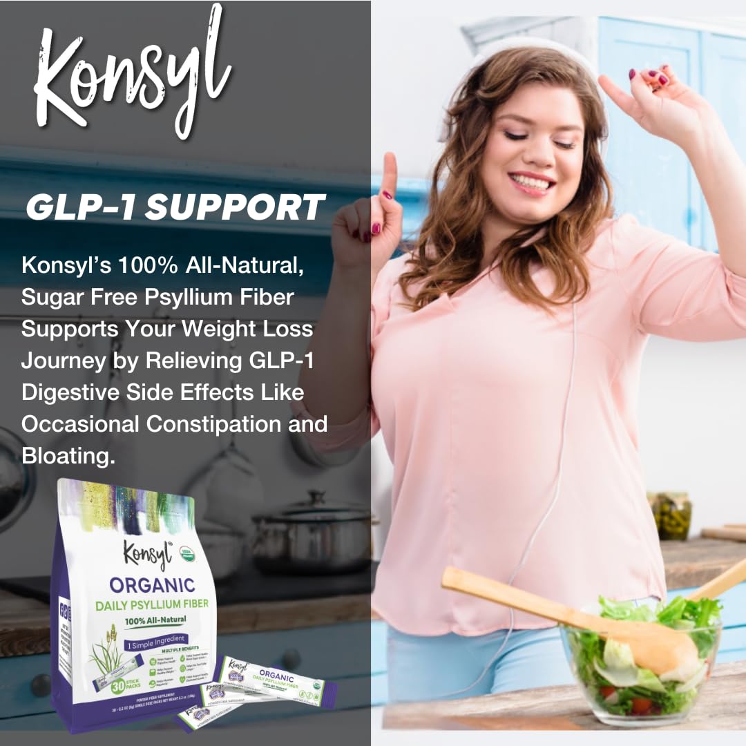 Konsyl Psyllium Husk Powder 6.3 Ounce