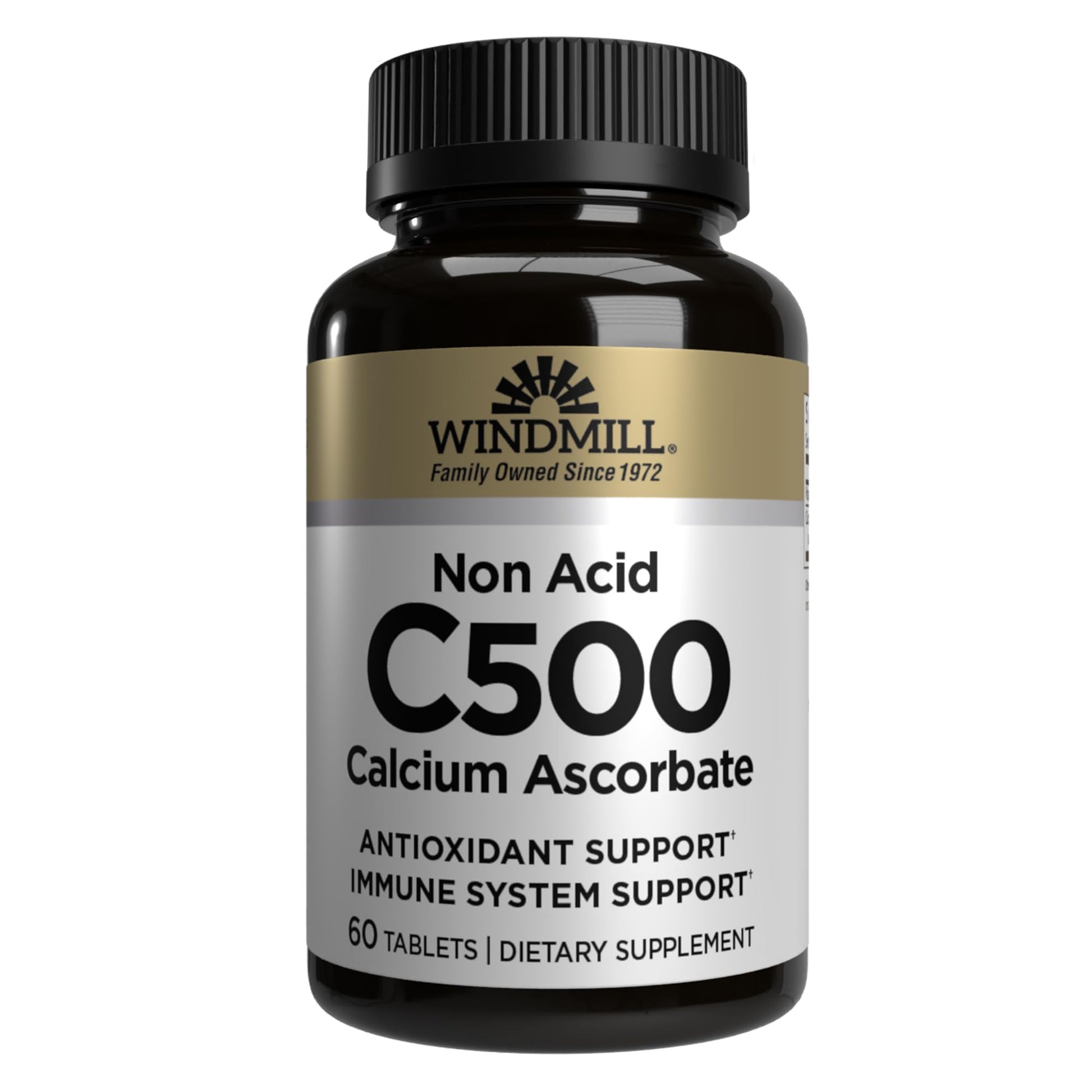 Windmill Vitamin C Tablet 500mg Non-Acid, 60 Tablets